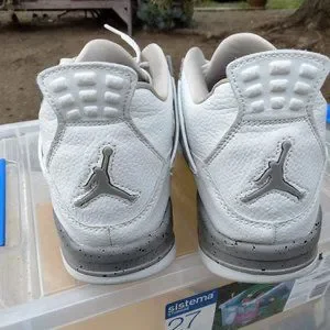 Nike | Shoes | 26 Air Jordan 4 Retro White Oreo 136013669 13  display picture 3